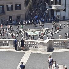 スペイン階段上部